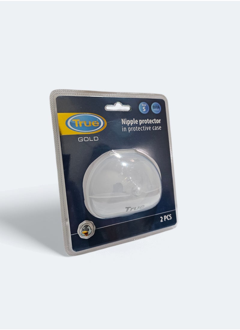 True - True Nipple Protector in protective case Saize (S) 2PCS BPA Free - Image 1