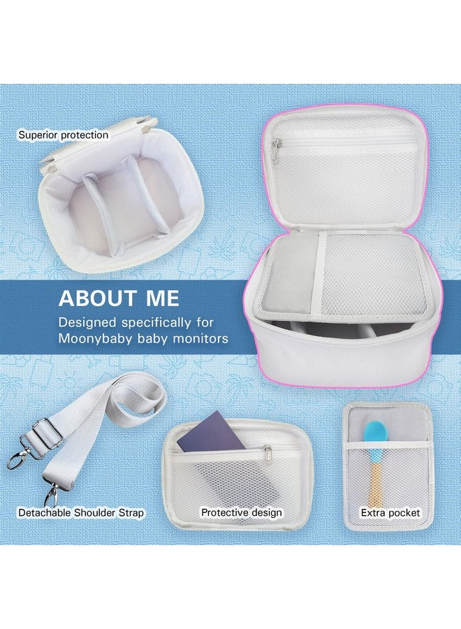 moonybaby for Hello Baby Monitor Travel Bag, Also for VTech, VTimes, OKAIDI, iFamily, ANMEATE, Babysense, Eufy Baby Monitors (Less Than 7")  - Image 3