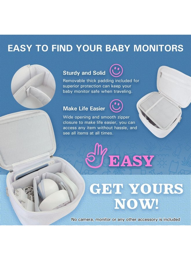 moonybaby for Hello Baby Monitor Travel Bag, Also for VTech, VTimes, OKAIDI, iFamily, ANMEATE, Babysense, Eufy Baby Monitors (Less Than 7")  - Image 5