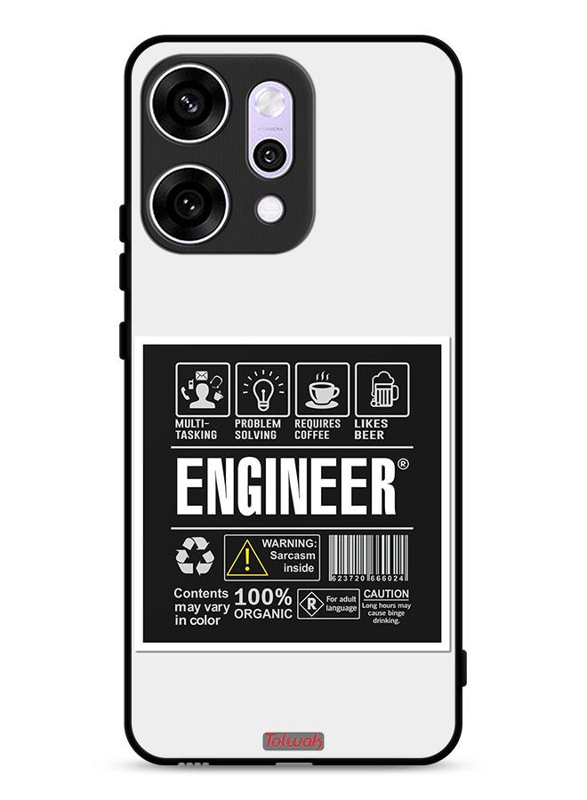 Tolwak Oppo Reno14 Pro Protective Case Cover Engineer Sticker - Image 1