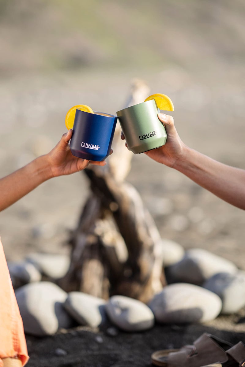 CamelBak Horizon 10oz Rocks Tumbler - Cocktail Glass - Insulated Stainless Steel - Tri-Mode Lid - Lagoon - Image 2