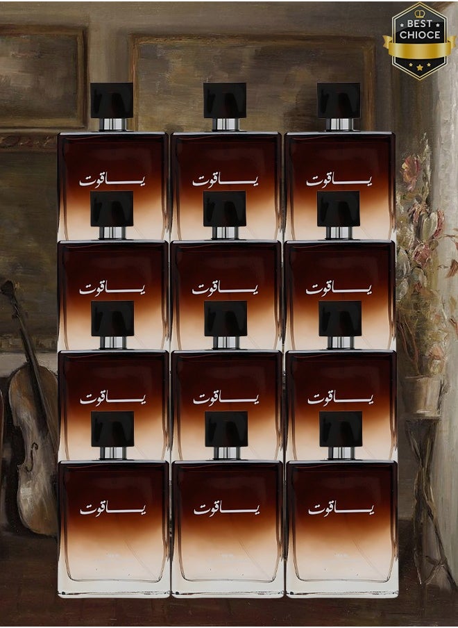 Yaqoot 12 Pieces Yaqoot Perfume For Unisex 100ml EDT  - Image 1