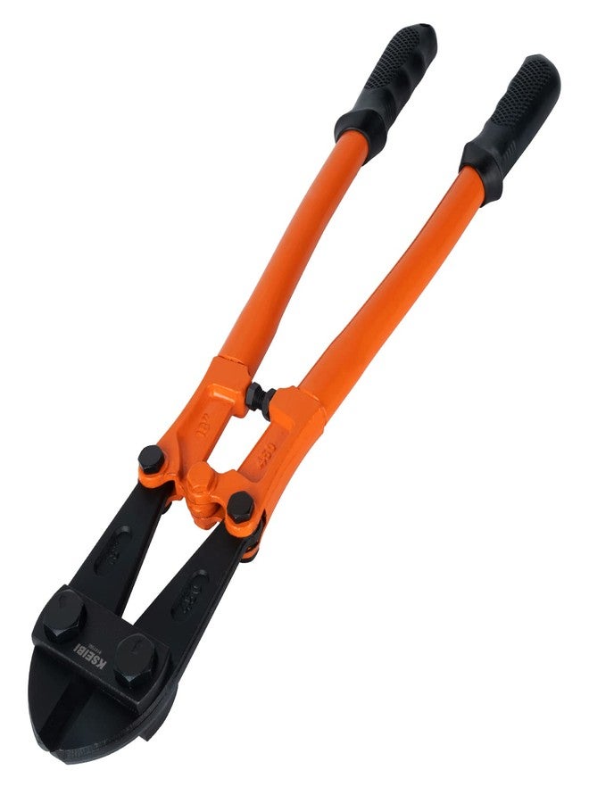KSEIBI 141585 Heavy-Duty Medium Size Bolt Cutter 24" for Cutting Fence, Steel Wire, Chain, Screws, Rivet, and Medium Padlock, with Soft Grip Rubber Ergonomic Handle Cutters - Image 1