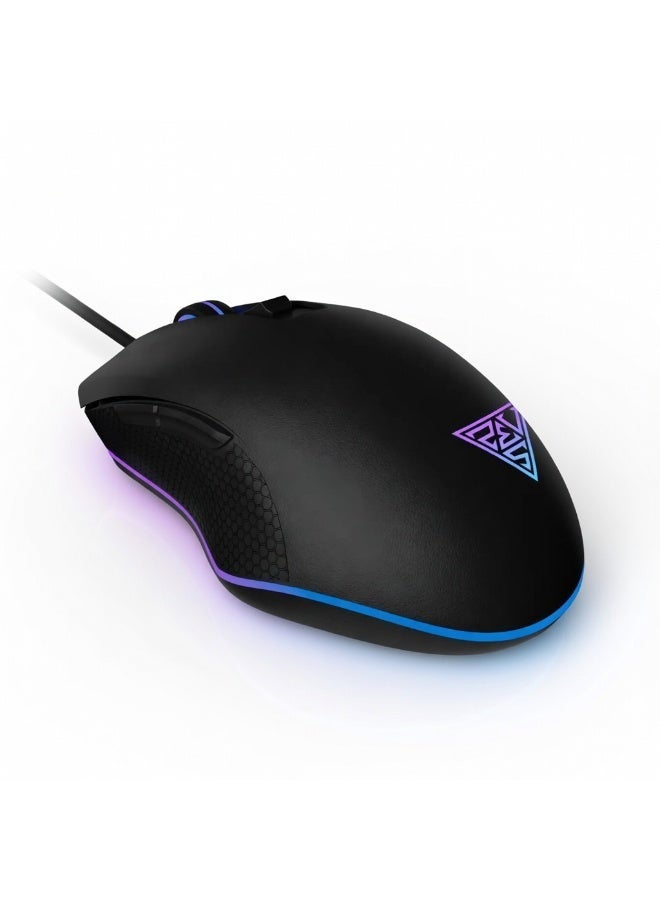 جامدياس مجموعة GAMDIAS Hermes E6 Elite 2 in 1  لوحة مفاتيح ميكانيكية للألعاب عربي مع ماوس - Image 2