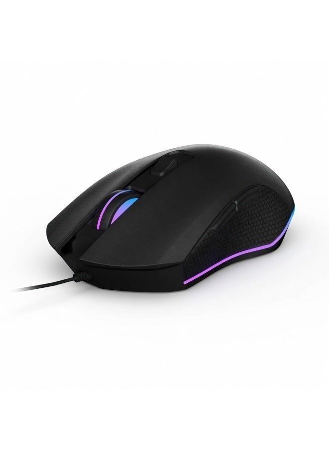جامدياس مجموعة GAMDIAS Hermes E6 Elite 2 in 1  لوحة مفاتيح ميكانيكية للألعاب عربي مع ماوس - Image 4