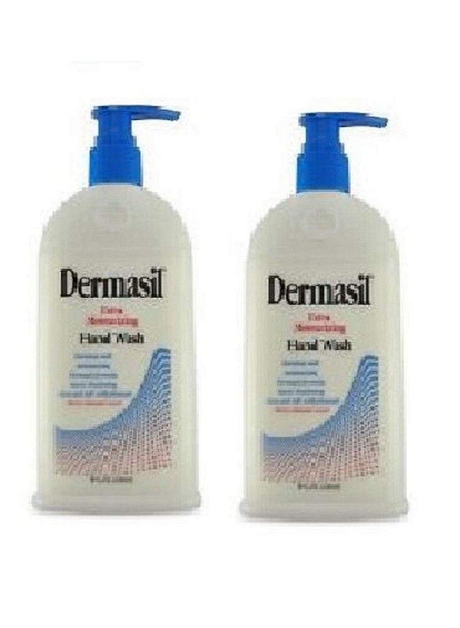 Dermasil غسول يدين مرطب إضافي ديرماسيل مدعوم بصيغة ديرماسيل المرطبة 8 أونصة سائلة (عبوتان) - Image 2