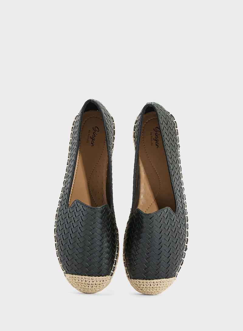 Ginger Woven Espadrille  - Image 4