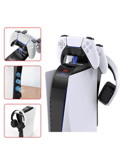 Ipega Fan and Controller Charger for PS5 DualSense, 2.5H Fast 2 in 1 Charging Station, and Cooling System Accessories for Playstation 5 Disc and Digital Edition  - Image 1