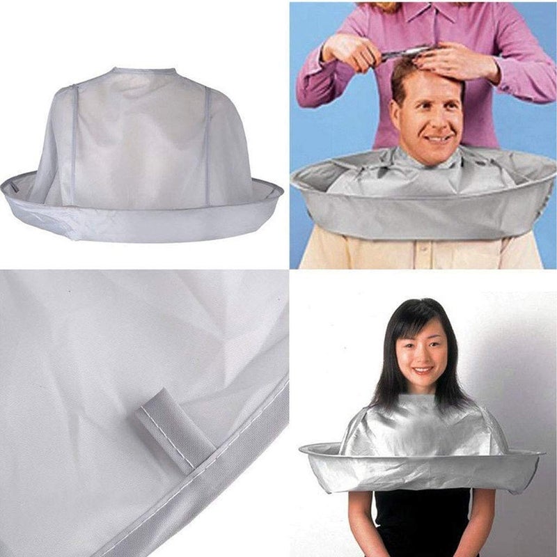 LAVNIK LAVNIK Hair Cutting Cloak Beard Shaving Umbrella Waterproof Cape Barber Home Salon Haircut Hairdresser Apron Cloth for Adult Women Men Kids - Image 4