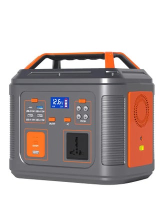 500W Portable Solar Power Generator with 40000mAh Lithium Battery | AC/DC Inverter with 30W Solar Panel | Modified Sine Wave, LCD Display, USB & DC Output | Power Station for TV, Fan, Phone, Outdoor & Emergency Use - pzsku/Z006CAE32AFF6E0DF5060Z/45/1747813377/ec5d0595-55e8-4ecc-9746-d176e060d7c2