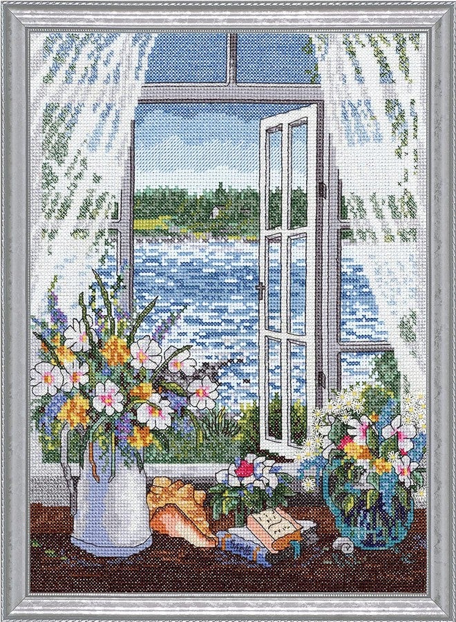 Janlynn A Breeze Off The Ocean Counted Cross Stitch Kit - Image 1