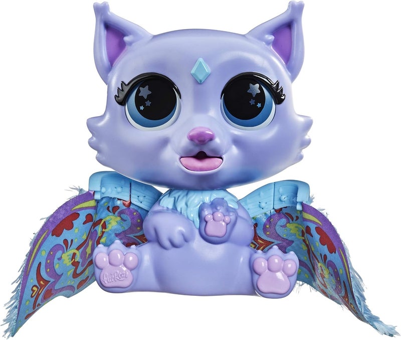 FurReal Flitter The Kitten Color-Change Interactive Feeding Toy, Lights And Sounds, Ages 4 And Up, F1827 - Image 1