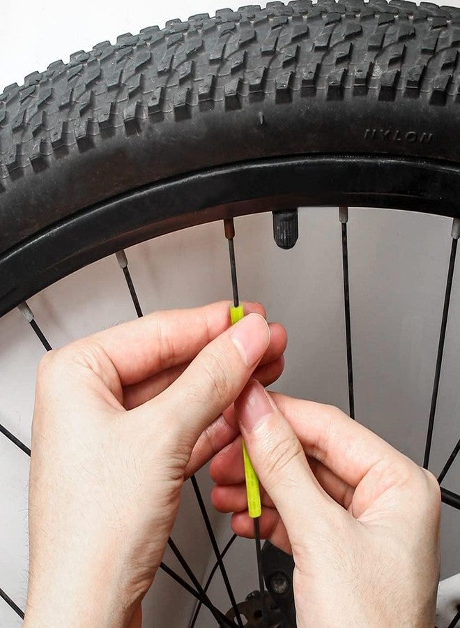 flintronic Bicycle Spoke Reflectors, 96Pcs Bike Spoke Reflectors for Night Riding 360°Visibility - Fit for All Standard Bike - Easy Mount - Image 5