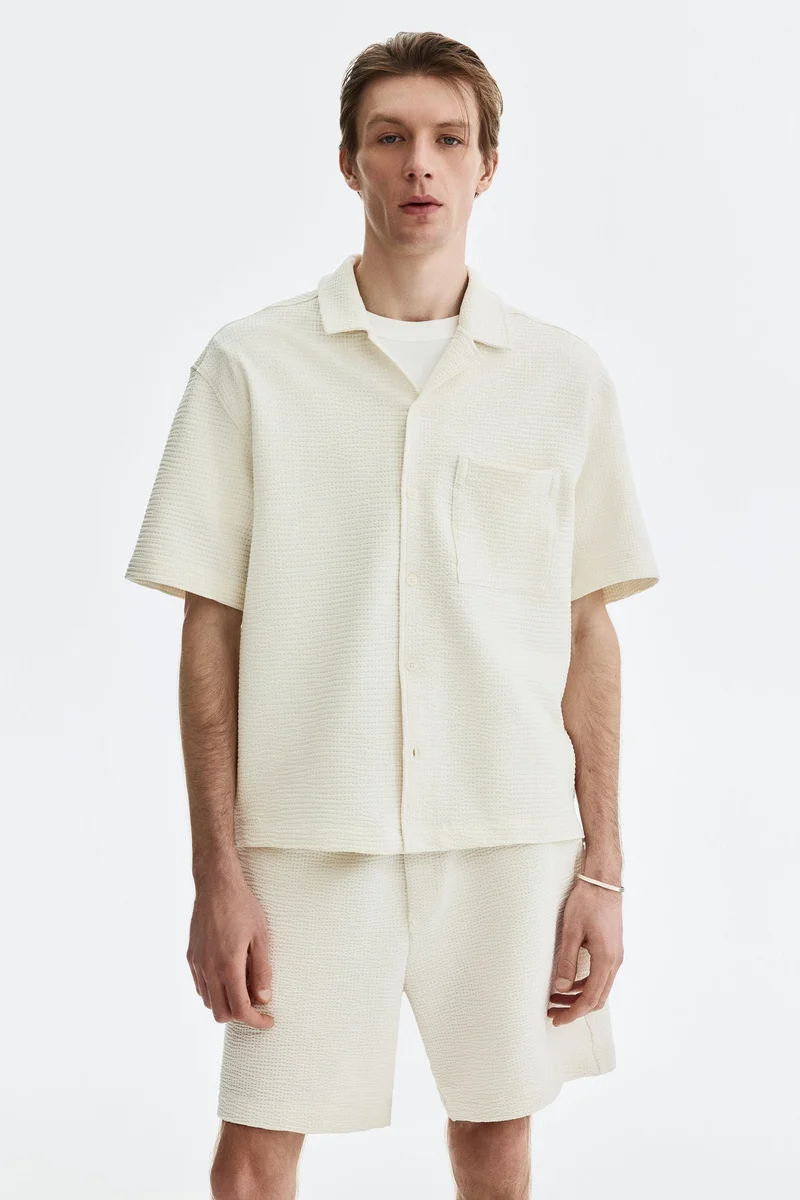 H&M Relaxed Fit Waffled shorts