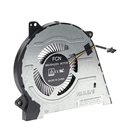 TRADOCK CPU GPU Cooling Fan 2.5W 5V 3.6E+3RPM 4E+1dB 82um 0.082mm 3-Pin Forced Air Cooling Fan Compatible with Lenovo IdeaPad Flex 5 14IIL05 14ITL05 14ARE05 15IIL05 81X1 - Image 5