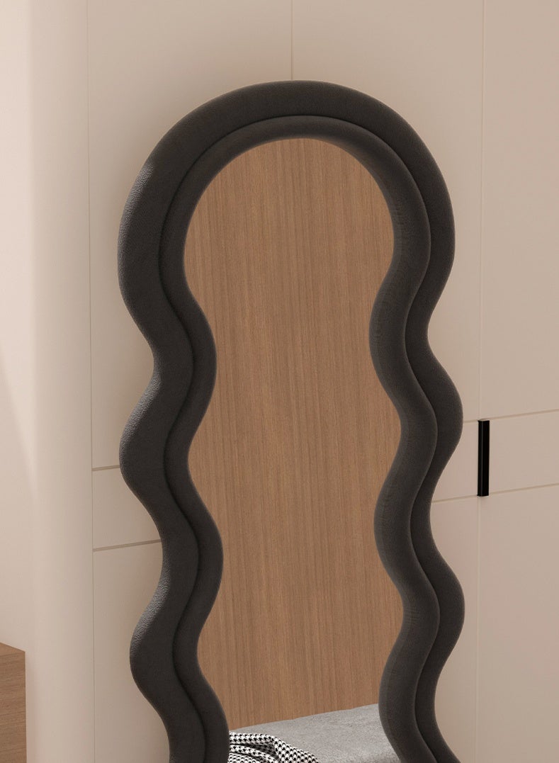 Double Layer Wave Mirror, Unique Design Wall Mirror - Modern Home Decoration, Create A Luxurious Atmosphere - Suitable For Living Room, Bedroom, Entryway（170cmx70cm) - Image 3