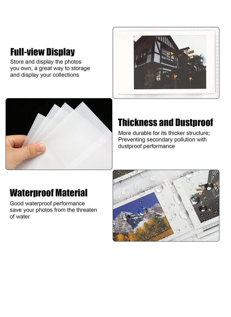 Bukela 256 Pockets Photo Album for Fujifilm Instax Mini LiPlay 11 90 70 50S 26 25 9 8+ 8 7S Instant Camera for Mini Link SP-1 Printer for Polaroid Snap SnapTouch PIC-300 Z2300 Mint Zip Instant Camera Printer  - Image 2