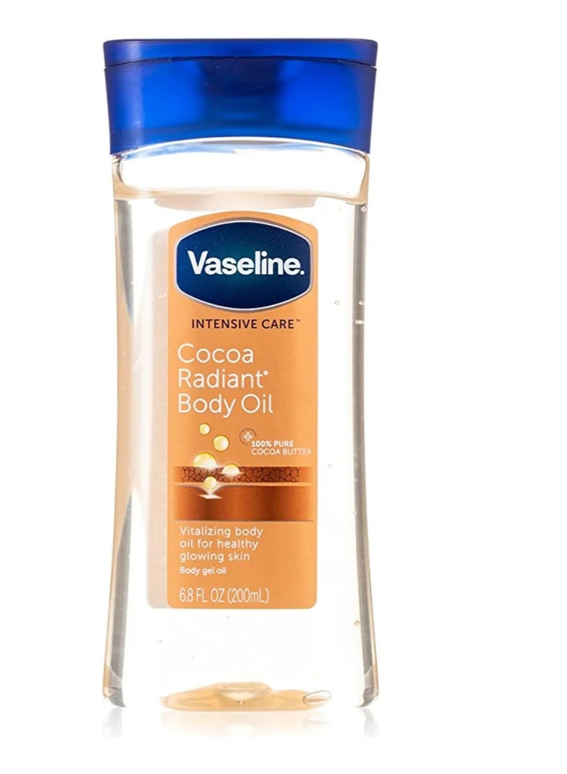 Vaseline Intensive Care Cocoa Radiant Body Oil 200ml - Image 1