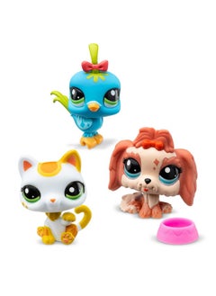 Littlest Pet Shop Et Shop, Set Of 3 Pets Lps City Vibe, Moving Heads, Generation 7, Pets From #35 To #42, For Kids 4 Years +, Bf00551 Multicolor  - Image 4