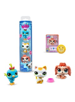 Littlest Pet Shop Et Shop, Set Of 3 Pets Lps City Vibe, Moving Heads, Generation 7, Pets From #35 To #42, For Kids 4 Years +, Bf00551 Multicolor  - Image 1