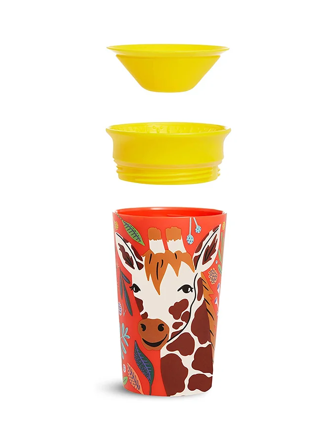 Munchkin Miracle 360° Wildlove Sippy Cup 9oz/266ml Giraffe