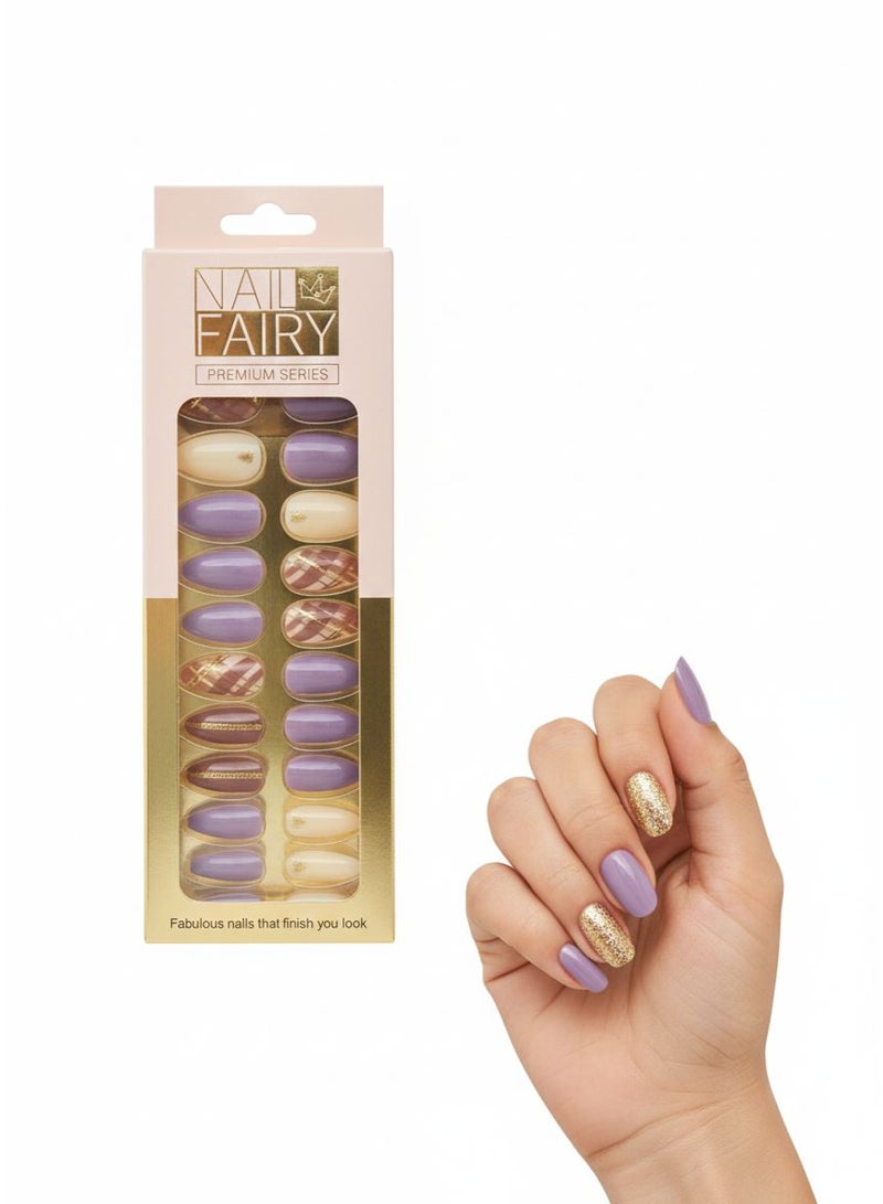 اظافر جل نايل فيري 20قطعة - Image 1