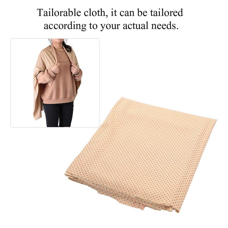 woobles Shoulder Self Heated Shawl, Multi-functional Blanket Plush Tourmaline Self Heating Blanket Cloth Soft Comfortable Elastic Heating Cloth Fabric for Indoor Outdoor Winter Camping - Image 4
