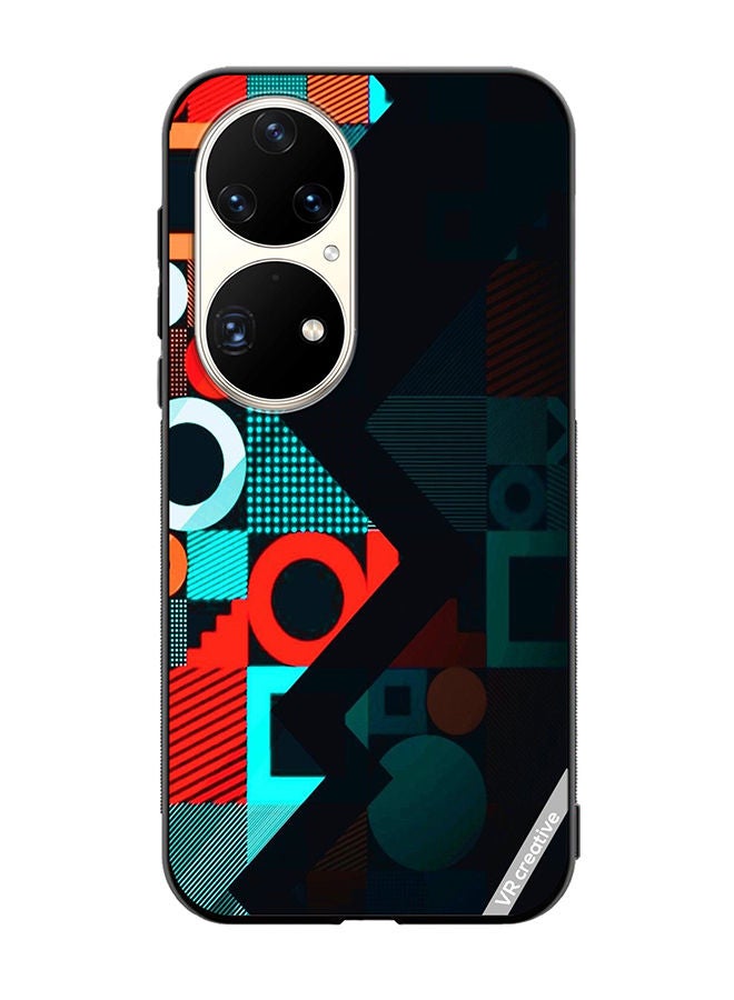 VR CREATIVE Protective Case Cover For Huawei P50 Pro Texture Design Multicolour - Image 1