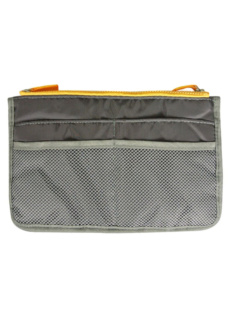 Loquat Cosmetic Organizer Travel Bag Grey - Image 1