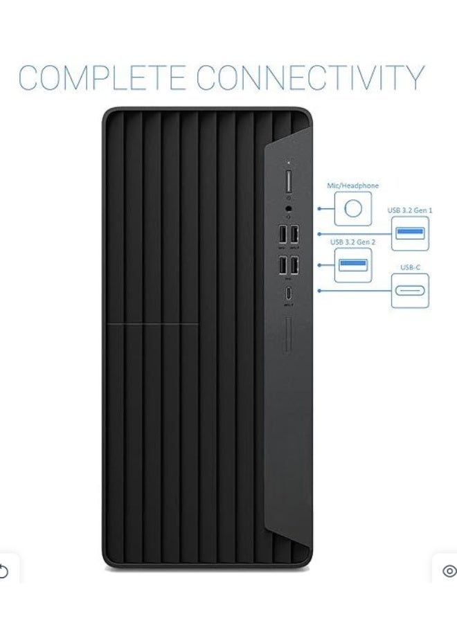 : كمبيوتر مكتبي صغير الحجم بمعالج كور i5، رام 32 جيجابايت، هارد 1TB SSD، كرت شاشة منفصل، واي فاي، ونظام ويندوز 11 برو للعمل عن بُعد والمكاتب - Image 2