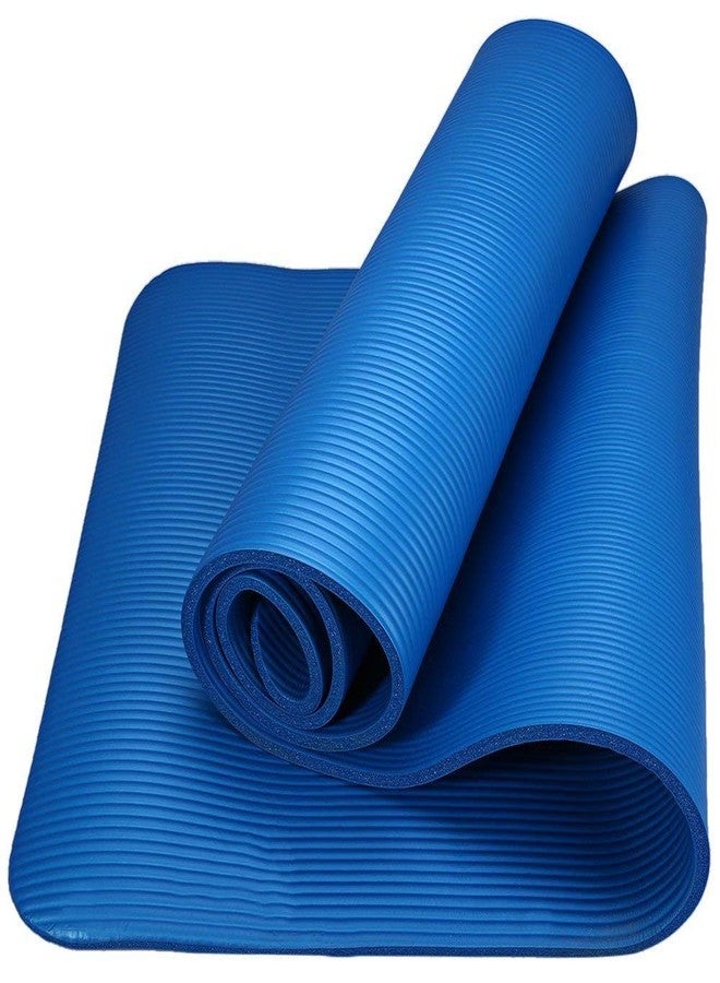 ZITWA Fitness Nonslip Exercise Yoga Mat, NBR Multi-Purpose Mat for Fitness, Pilates, Gymnastics, Core Exercises, Stretches and Home Workouts, for Men and Women - Image 2