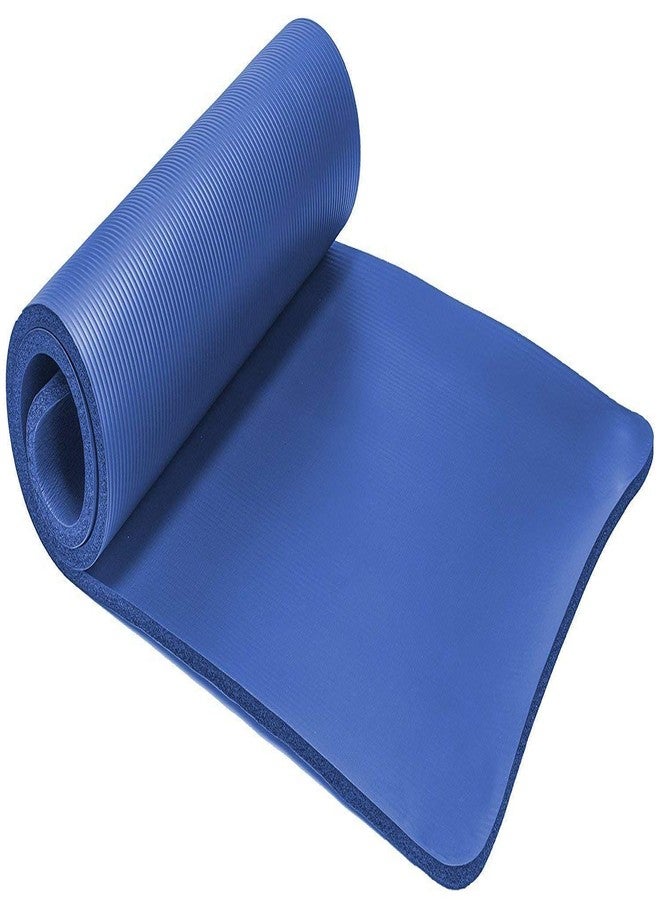 ZITWA Fitness Nonslip Exercise Yoga Mat, NBR Multi-Purpose Mat for Fitness, Pilates, Gymnastics, Core Exercises, Stretches and Home Workouts, for Men and Women - Image 1