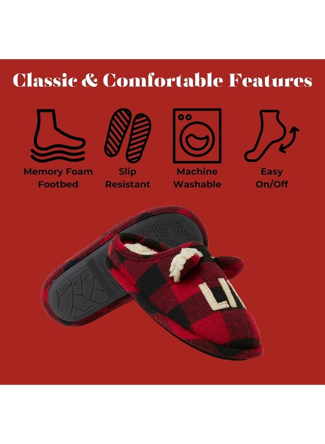 Dearfoams Dearfoams Unisex-Child Matching Family Toddler Lil Baby Bear Slipper - Image 5