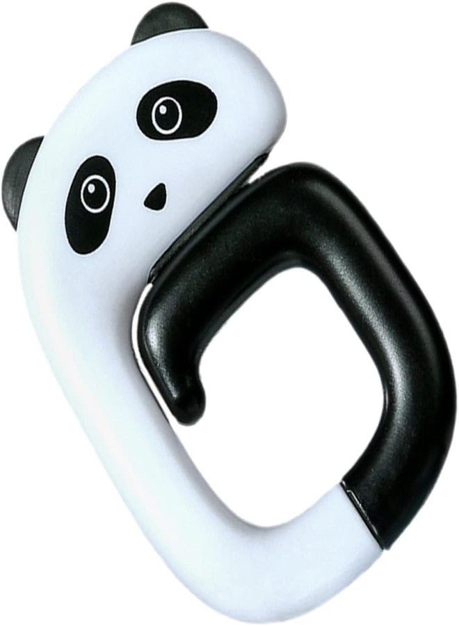 WinldMonmo Panda Handbag Hook Hanger, 2.95x1.96 inches, Portable Folding Table Hook for Desk, Under Table Bar, Purse Holder Handbag Accessory - Image 2