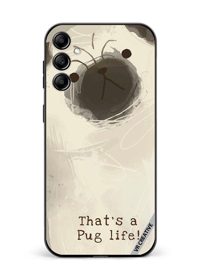 Protective Case Cover For Samsung Galaxy M54 Pug Life Design Multicolour