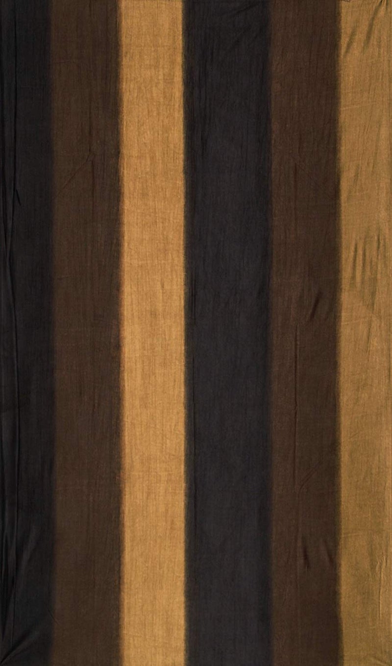 SKIVE India Polyester Blend Long Crush Eyelet Door 7 ft Curtains Brown Set of 2 - Image 2