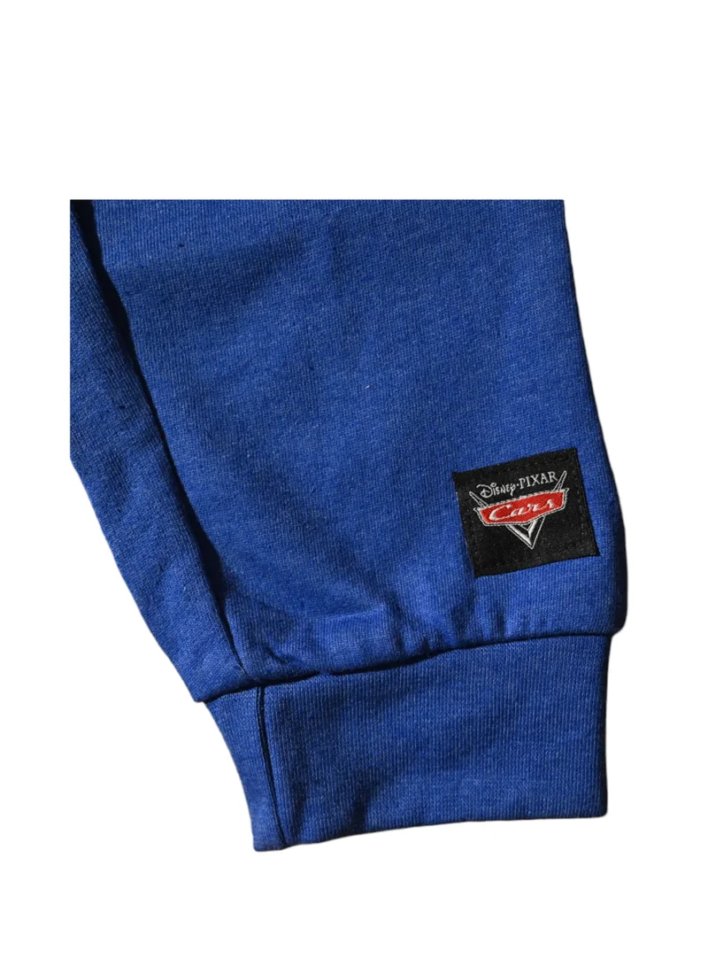 Cars Cars Joggers with Superhero Logos, Drawstring Waist, Blue