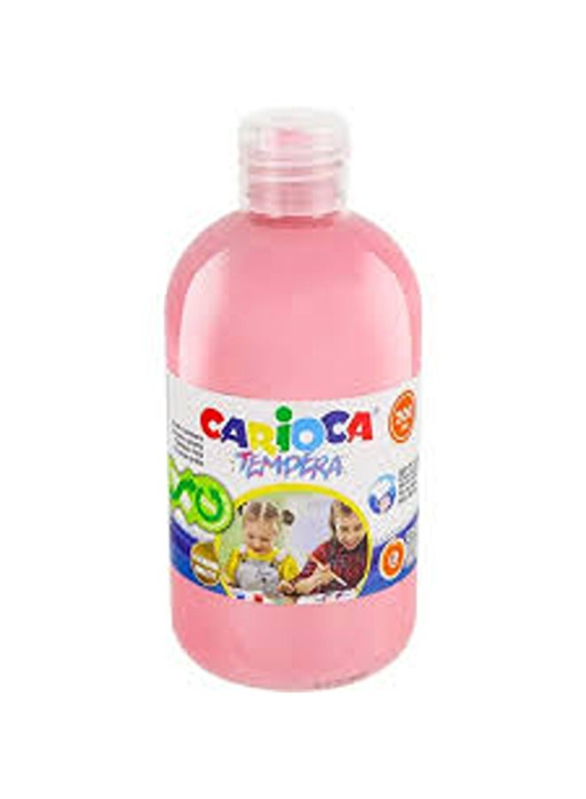 carioca Tempera Bottle Pastel Color Pink