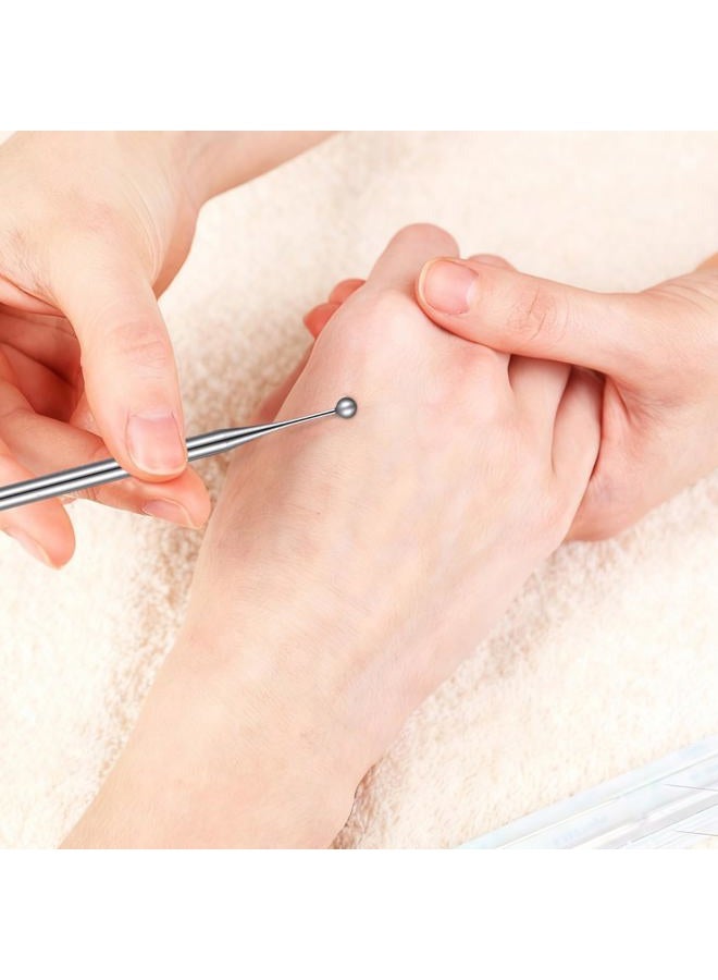 LIQWEI 1 Pc Acupuncture Pen, Fascia Release Tools Reflexology Tools Ear Body Point Probe Tip, Stainless Steel Relax Trigger Point Massage Fascia Tool for Deep Tissue - Image 5