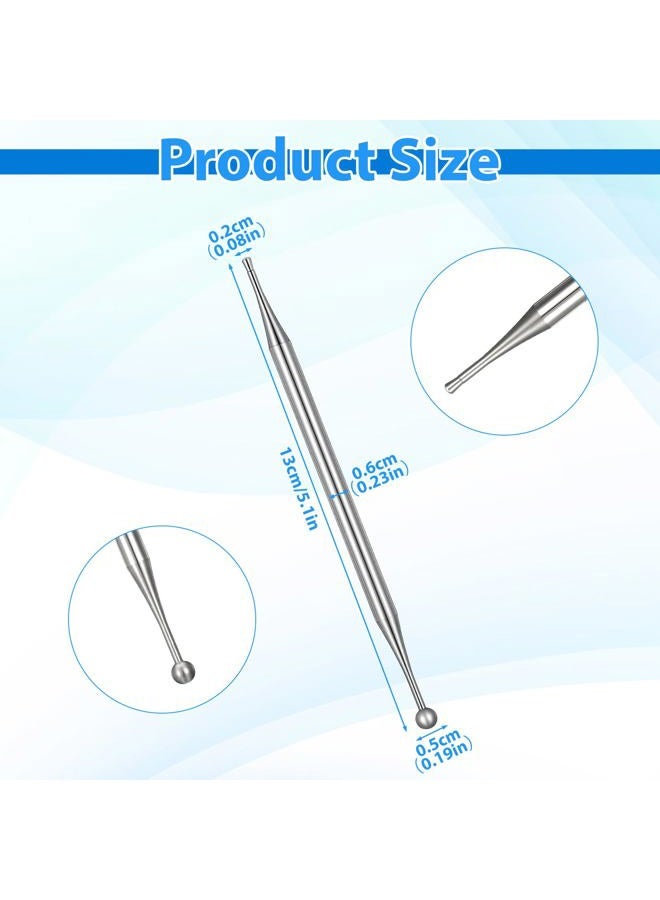LIQWEI 1 Pc Acupuncture Pen, Fascia Release Tools Reflexology Tools Ear Body Point Probe Tip, Stainless Steel Relax Trigger Point Massage Fascia Tool for Deep Tissue - Image 3