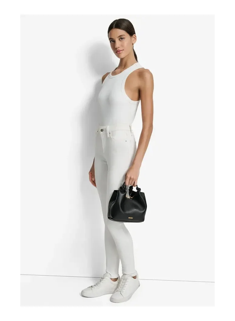 DKNY BLACK Paula Small Tote for Women | Best Price UAE