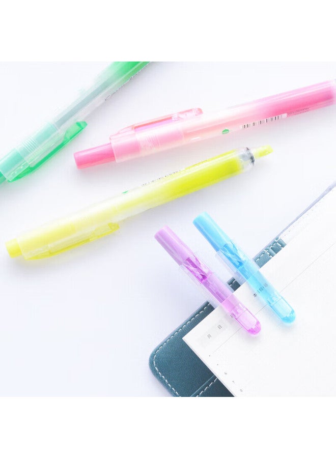 Pentel Sxs15 Retractable Highlighter Pen For Journaling And Note Taking, 4.5Mm, Pink - Image 3