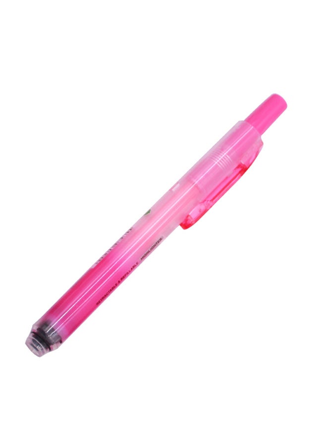 Pentel Sxs15 Retractable Highlighter Pen For Journaling And Note Taking, 4.5Mm, Pink - Image 5