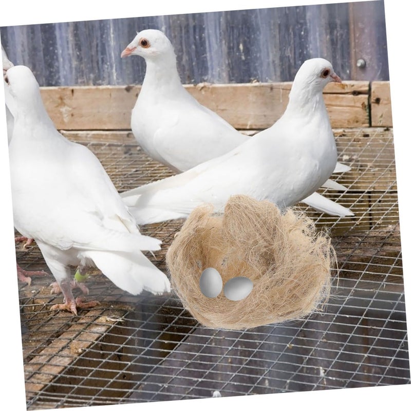 Abaodam DIY Bird Nesting Material Natural Nest Accessories for Indoor Outdoor Birdhouses for Parrots Finches Canaries Enhances Comfort Safety Nesting Experience - Image 5