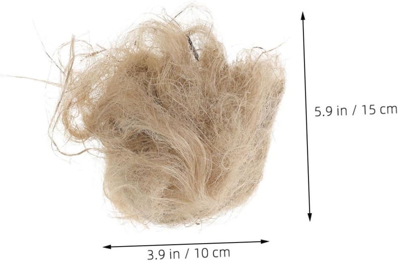 Abaodam DIY Bird Nesting Material Natural Nest Accessories for Indoor Outdoor Birdhouses for Parrots Finches Canaries Enhances Comfort Safety Nesting Experience - Image 2
