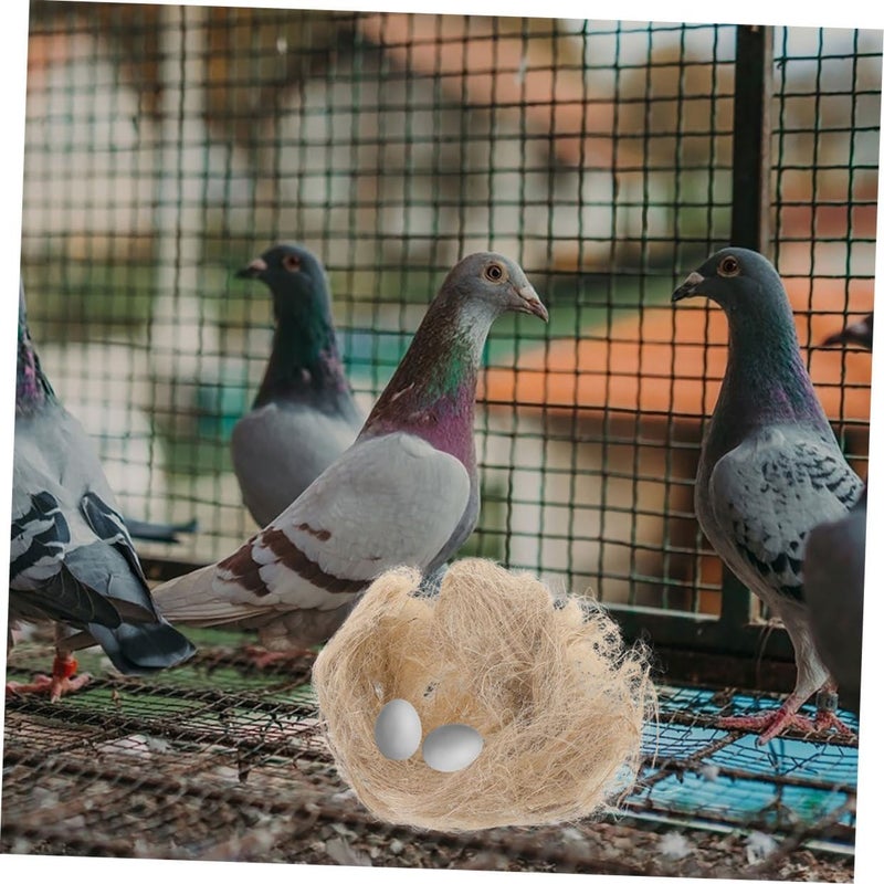 Abaodam DIY Bird Nesting Material Natural Nest Accessories for Indoor Outdoor Birdhouses for Parrots Finches Canaries Enhances Comfort Safety Nesting Experience - Image 4