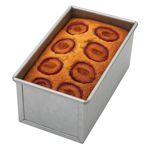 Esslly Premium Aluminium Bread Mould with Lid Cover | Heavy Duty, Non-Anodised, Handcrafted Excellence | Ideal for Perfect Baking | Size 8.25x3.5x3.25 inches - Image 2