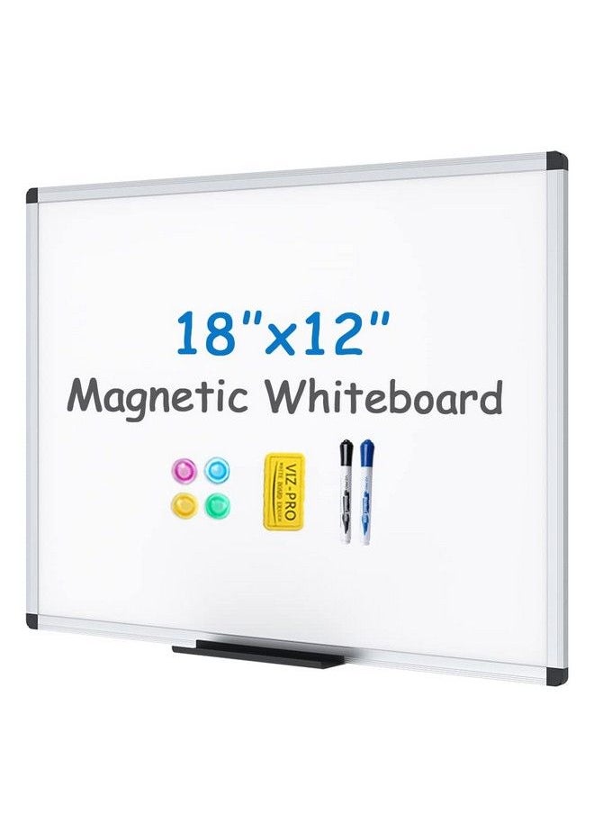 Magnetic Whiteboard Dry Erase Board 18 X 12 Inches Includes 1 Eraser & 2 Markers & 4 Magnets - pzsku/Z006ECCF7026BAE916413Z/45/_/1693829591/3b1ecea4-7e80-4225-9ed9-cdf4d4f2edbf