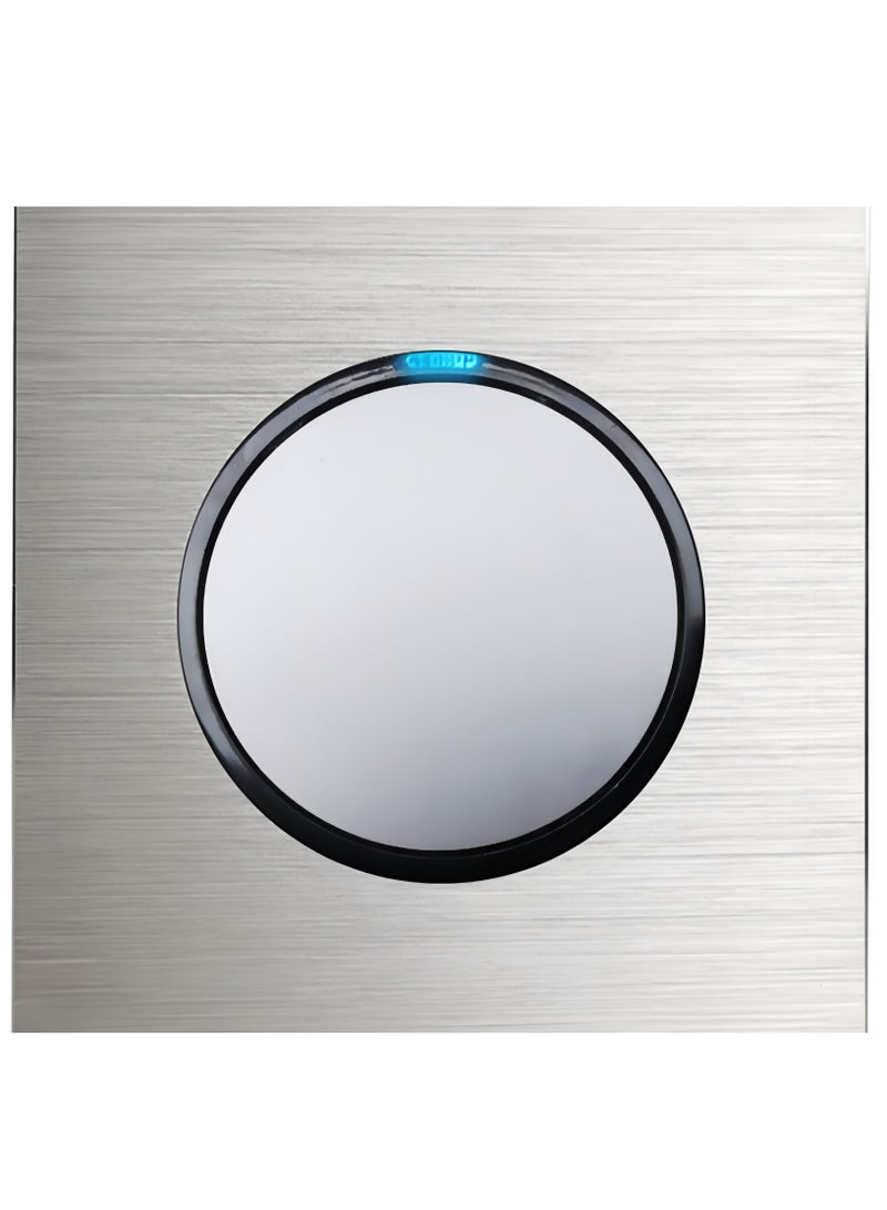 MEI JIA 16amp LED indicator light switch for wall,1 gang,2 gang, 3 gang, 4 gang, 2 way resit switch, Silver Brushed, Black Brushed aluminum alloy panel Modern Power switch - Image 1