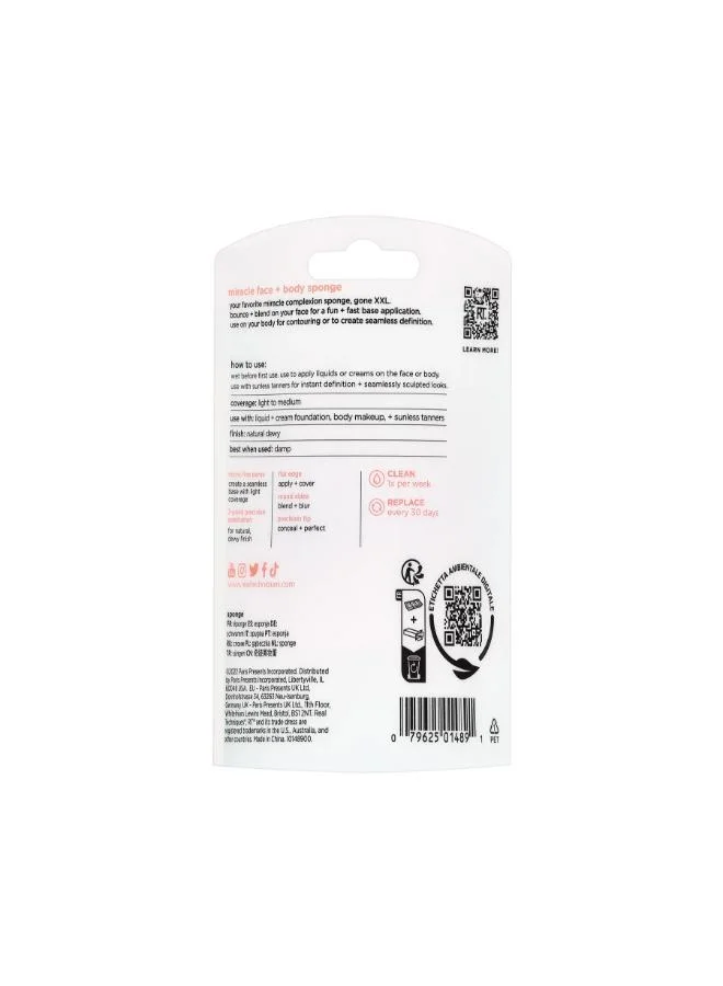 REAL TECHNIQUES Miracle Body Complexion Sponge